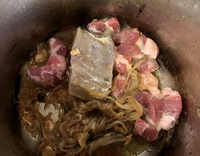 豚肉とキャベツのクタクタ煮