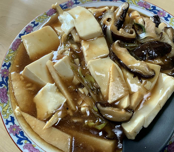 豆腐の牡蛎油煮込み