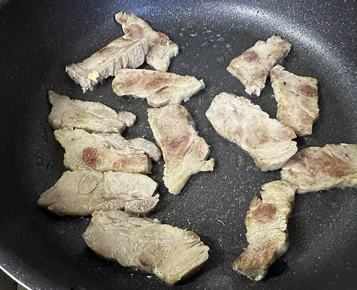 回鍋肉と青椒肉絲