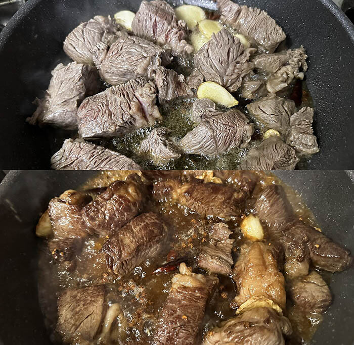 重慶紅焼牛肉