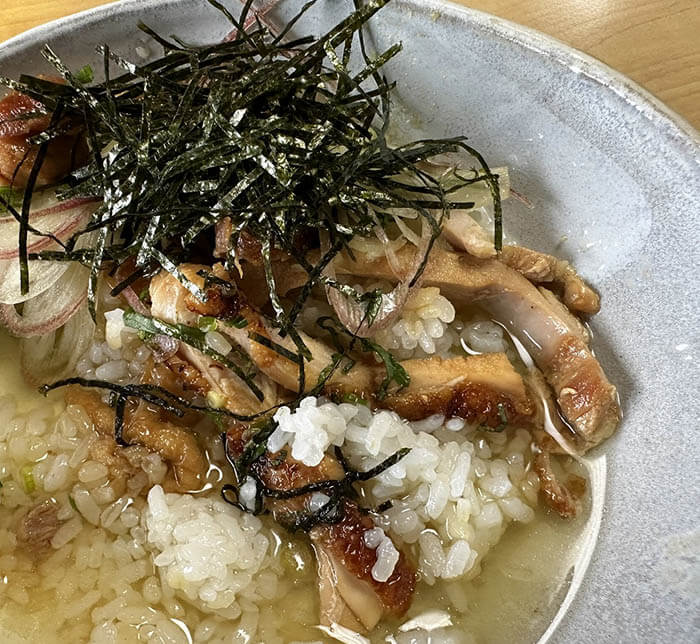 鶏のひつまぶし丼