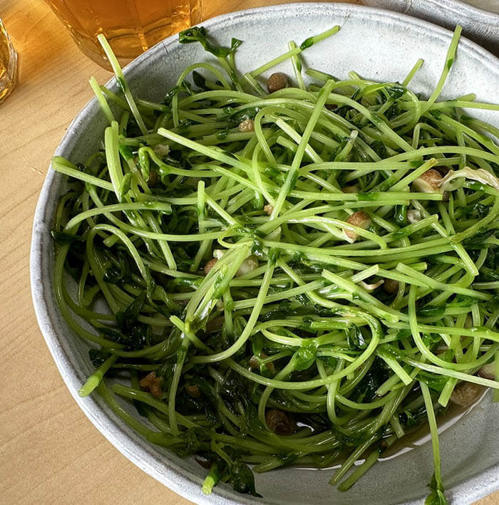 牡蠣とキノコの中華炒め