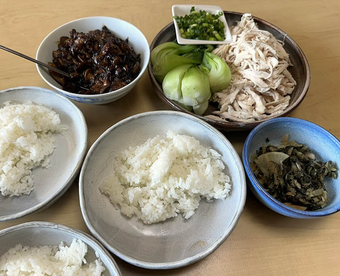 台湾鶏肉飯