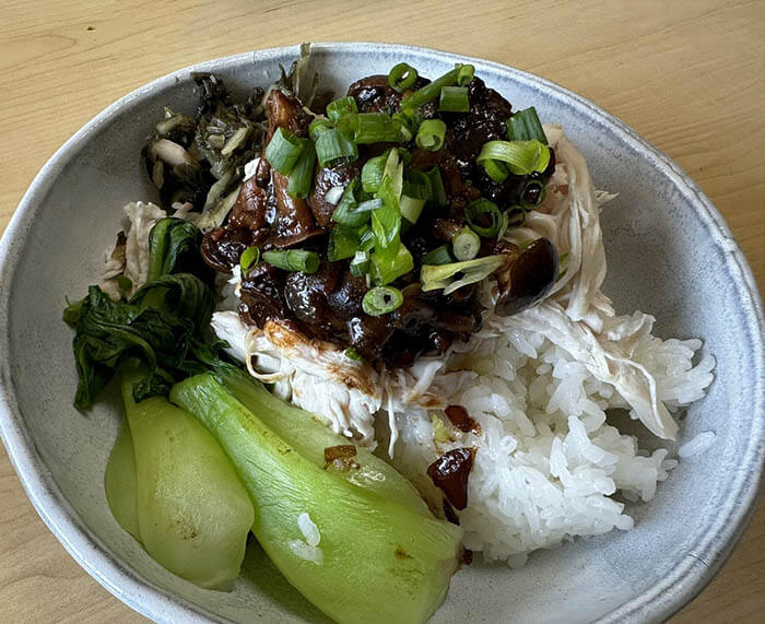 台湾鶏肉飯