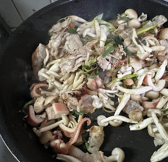 海鮮あんかけ焼きそば