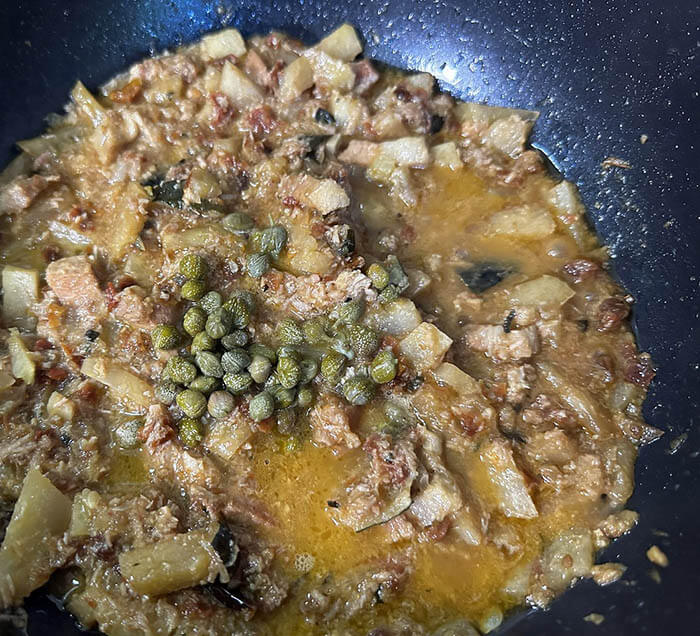 250508豚肉のラグーパスタ