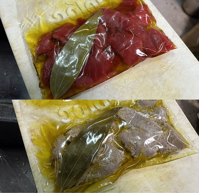 マグロのスパゲッティ