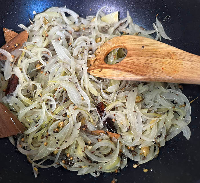ブリの南インド風カレー
