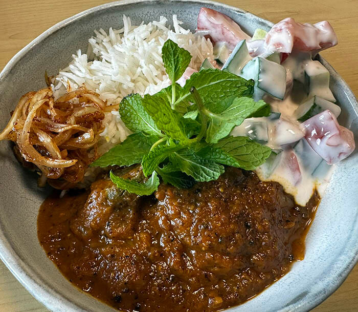 ブリの南インド風カレー