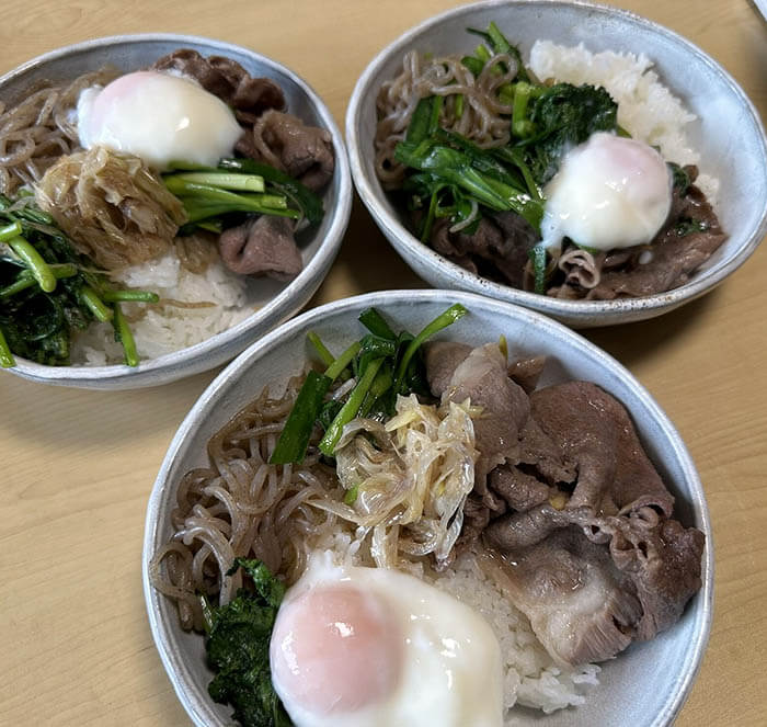 すき焼き丼