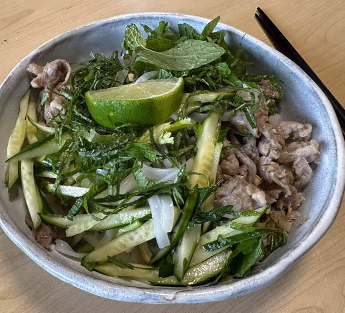 ベトナム風冷麺