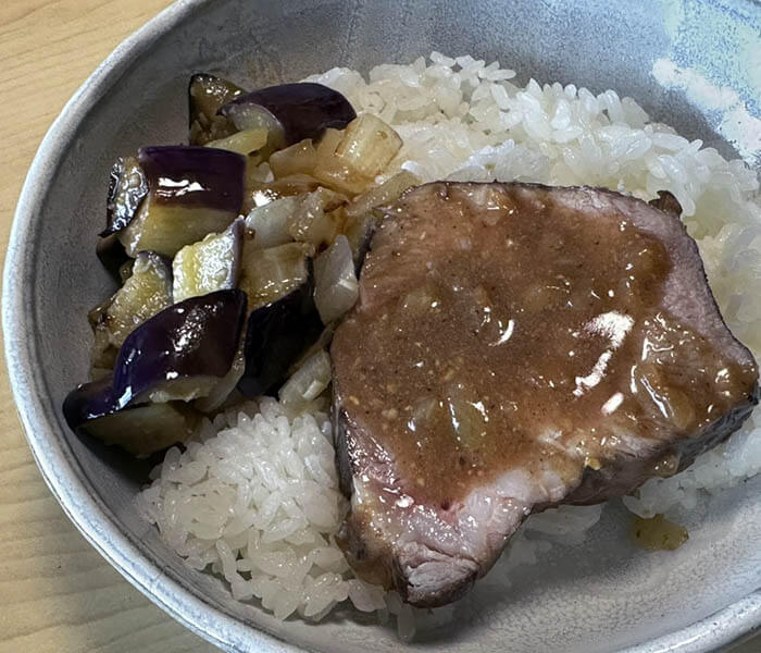 マロリー風ポークステーキ