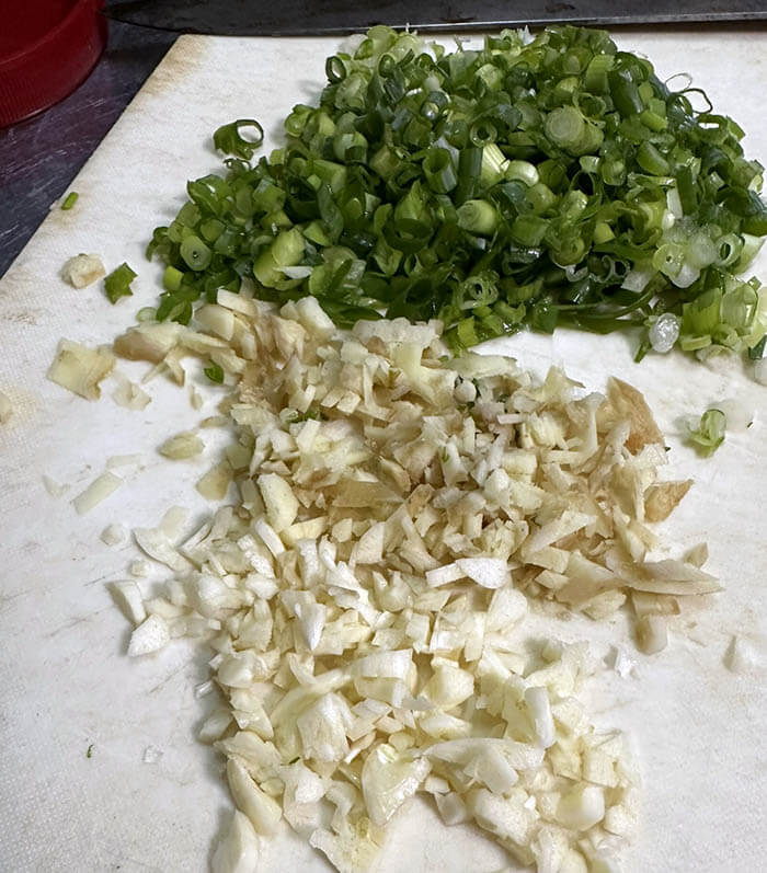 残り野菜の和え麺
