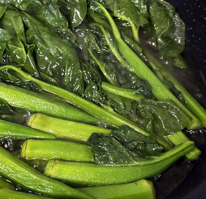 残り野菜の和え麺