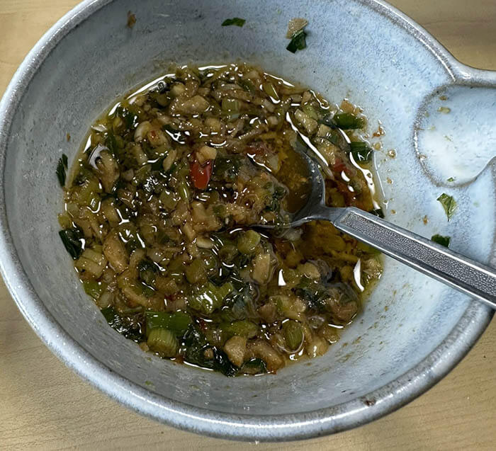 残り野菜の和え麺