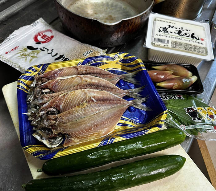 冷や汁きしめん
