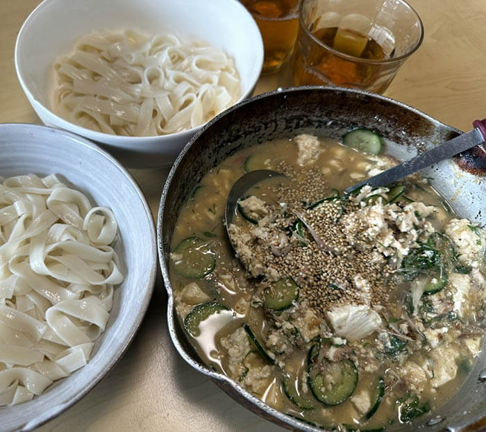 冷や汁きしめん