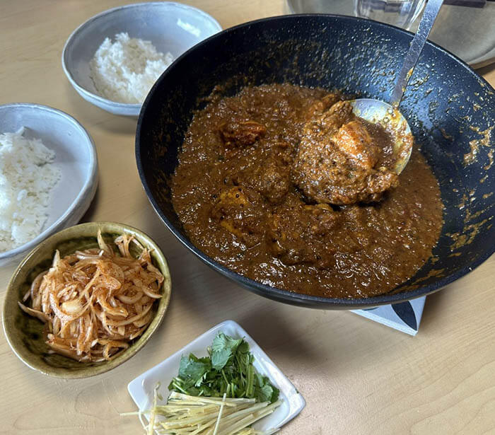 ポークヴィンダルーカレー