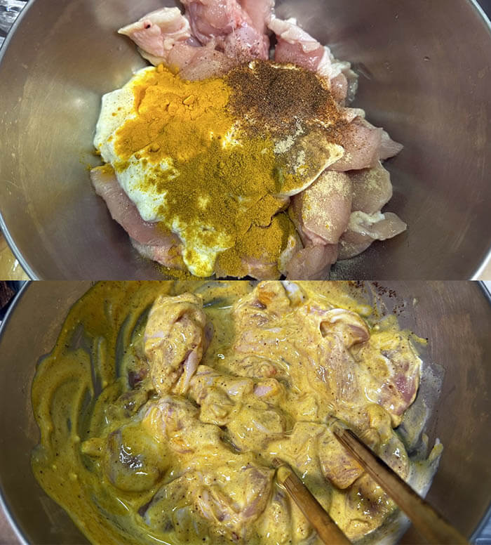チキンヨーグルトカレー