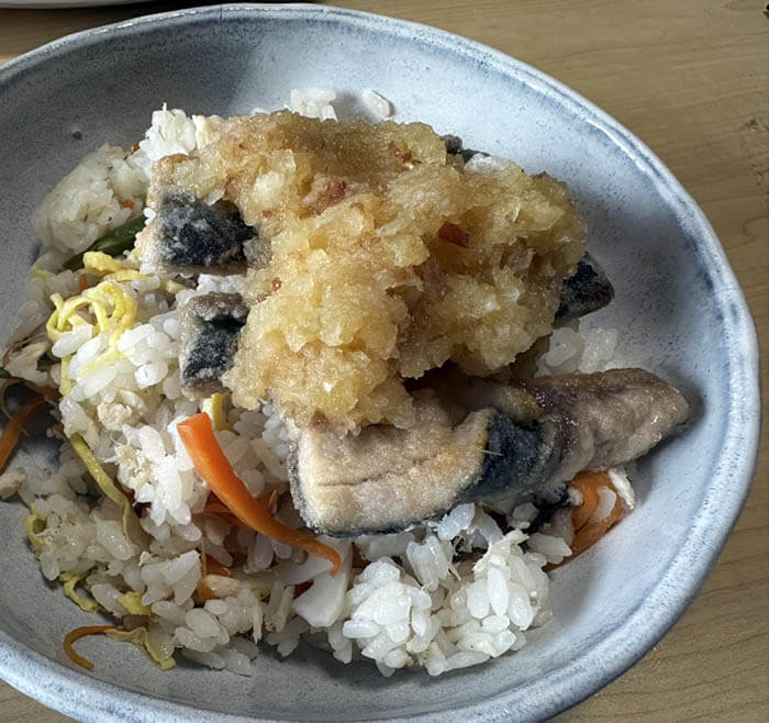 秋刀魚の手綱焼き