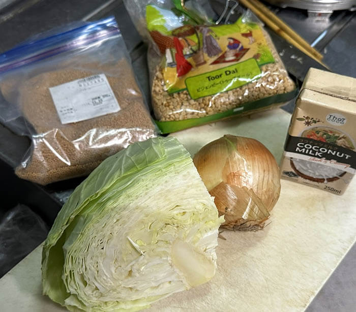 キャベツのポリヤル