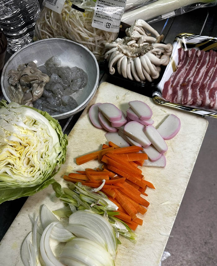 牡蠣＆海老入り長崎ちゃんぽん