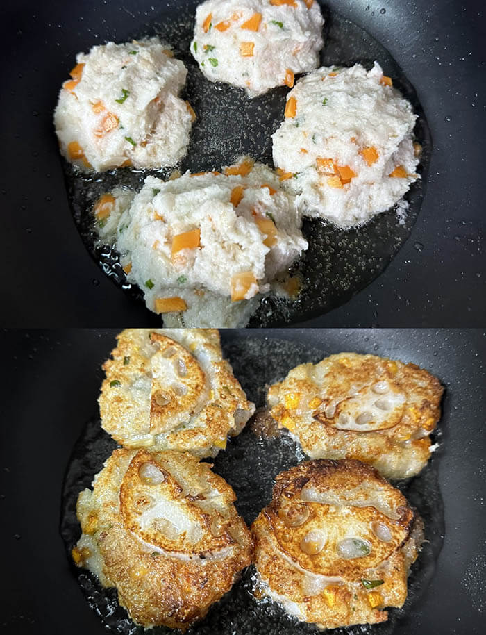 漬けカツオとれんこん餅と納豆汁