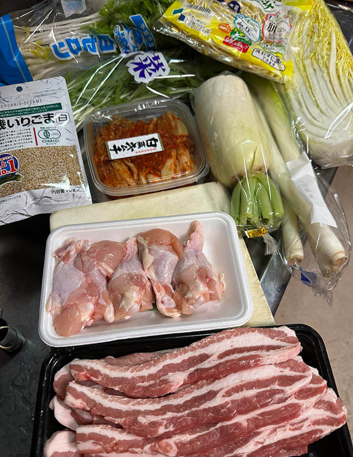 サムギョプサル定食