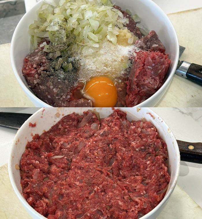 自家製ハンバーガー