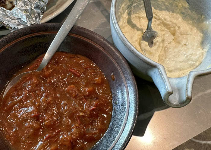 自家製ハンバーガー