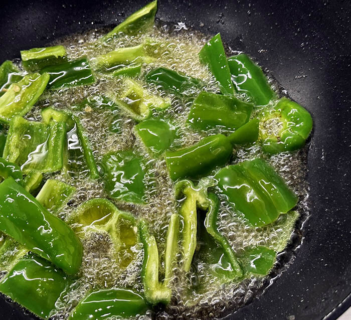 酸菜と豚肉春雨炒め