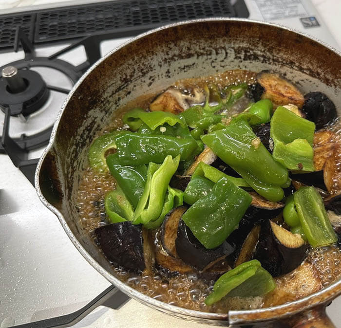 酸菜と豚肉と春雨炒め