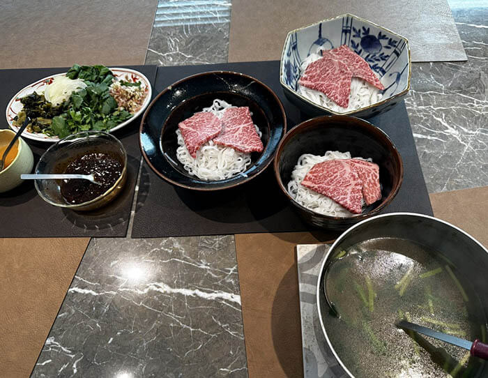 近江牛のフォーボー