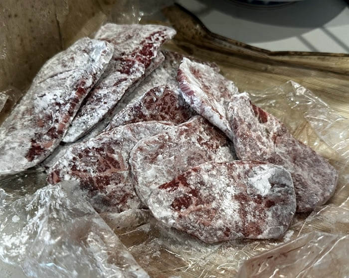 近江牛の湯引き