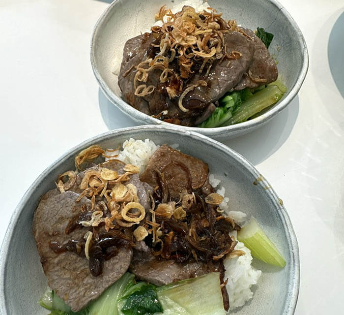 近江牛の湯引き