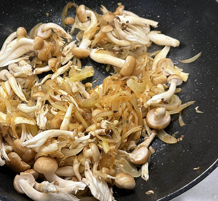 ホタテのレモンクリームパスタ