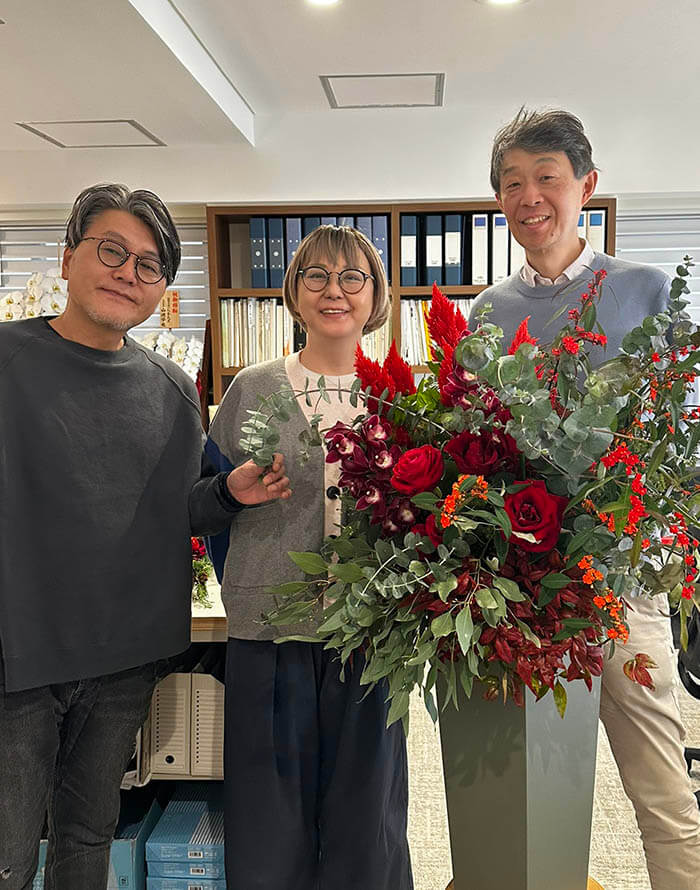 カニのビスク風パスタ