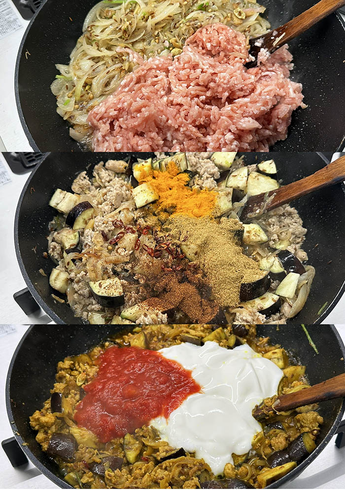 チキンキーマカレー