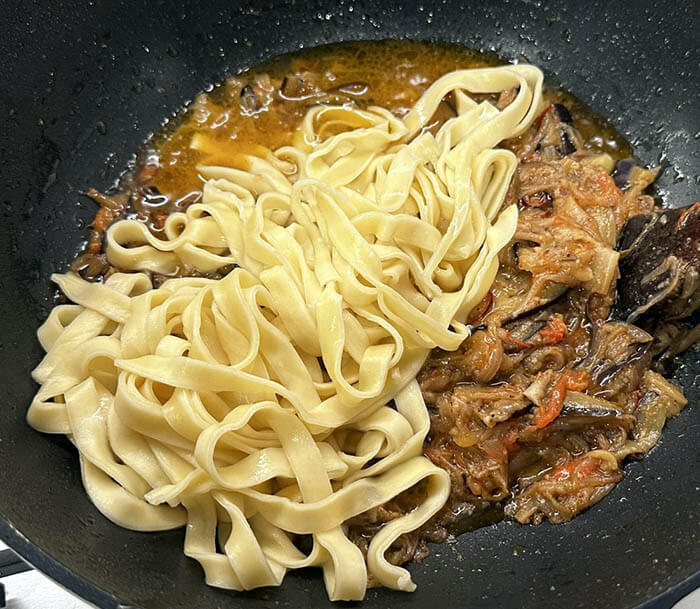 茄子のアラビアータ