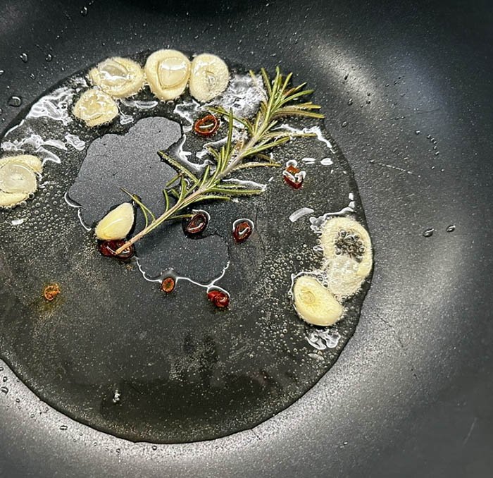 バレンタインのハートハンバーグ