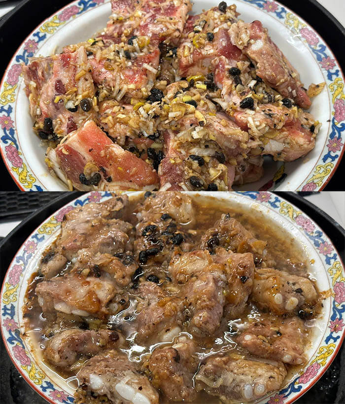 豆豉蒸排骨