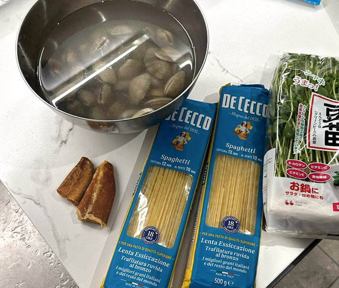 ボンゴレ・ビアンコボッタルガ