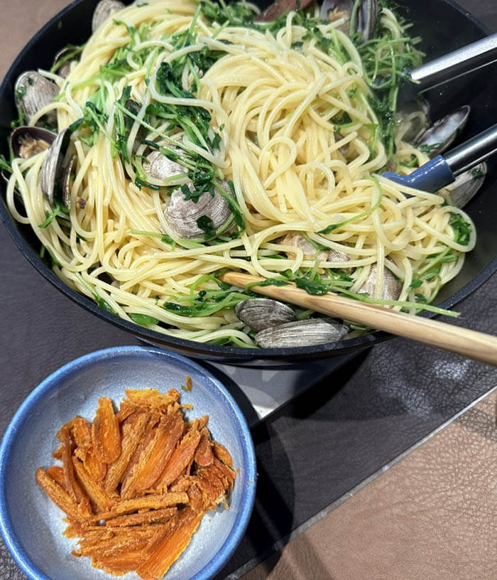 ボンゴレ・ビアンコボッタルガ