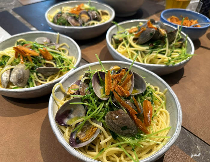 ボンゴレ・ビアンコボッタルガ